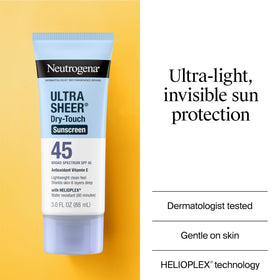 neutrogena lotion swatch on skin showing lightweight, non-greasy finish