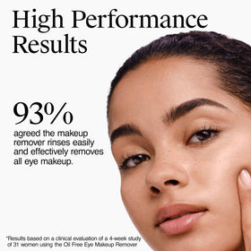 Neutrogena makeup remover on cotton pad texture, demonstrates gentle transfer and minimal tugging
