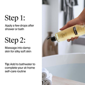 Neutrogena skin texture before and after showing smoother-looking benefit