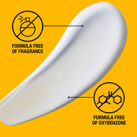 Neutrogena travel size bottle held in hand for portability and convenience