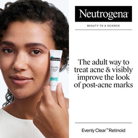 Neutrogena tube close-up of nozzle and cap for precise application benefit