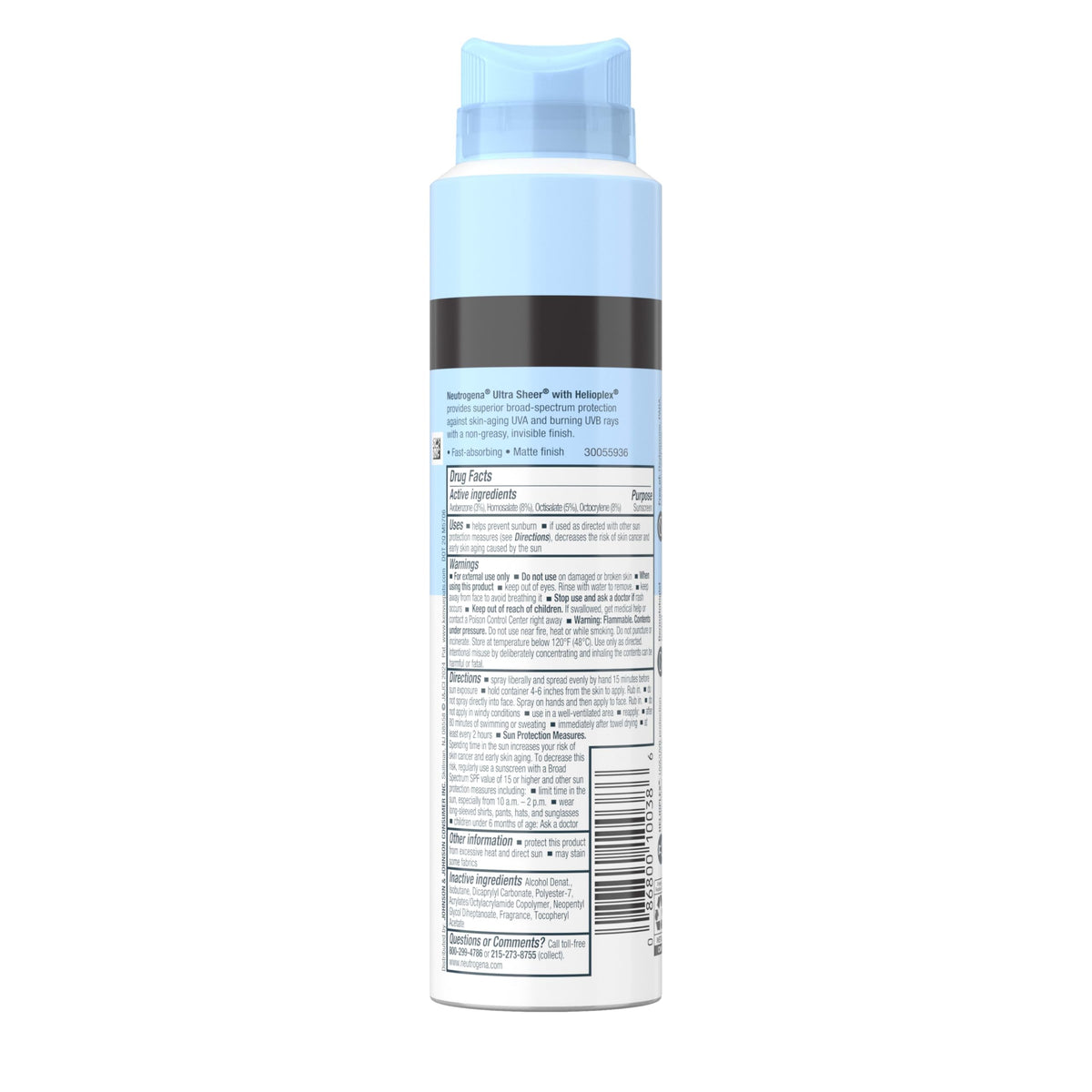 Neutrogena travel-ready pack arranged in beach bag for on-the-go protection