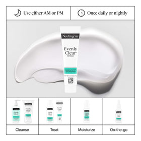 Neutrogena gel layered under makeup showing compatibility and no pilling benefit