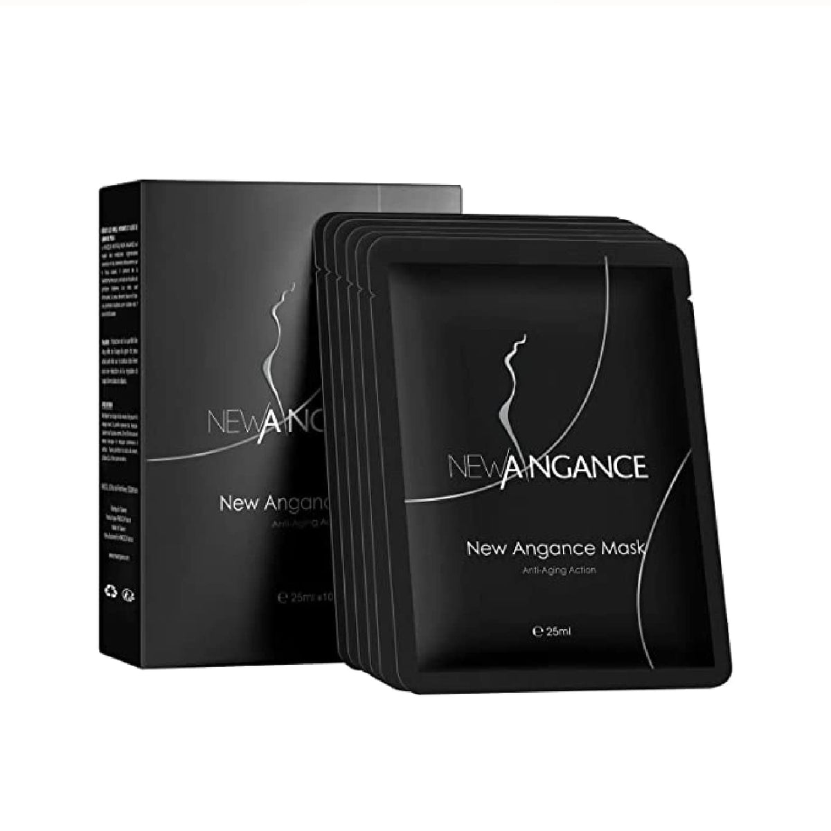 NEW ANGANCE front packaging showing 10 sheets and calming design benefit