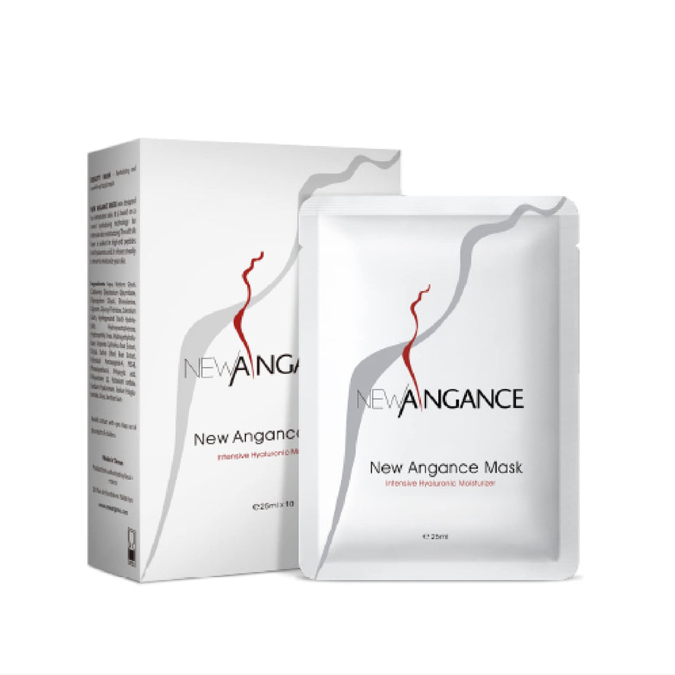 NEW ANGANCE front packaging showing 10 sheets, clear benefit of convenience