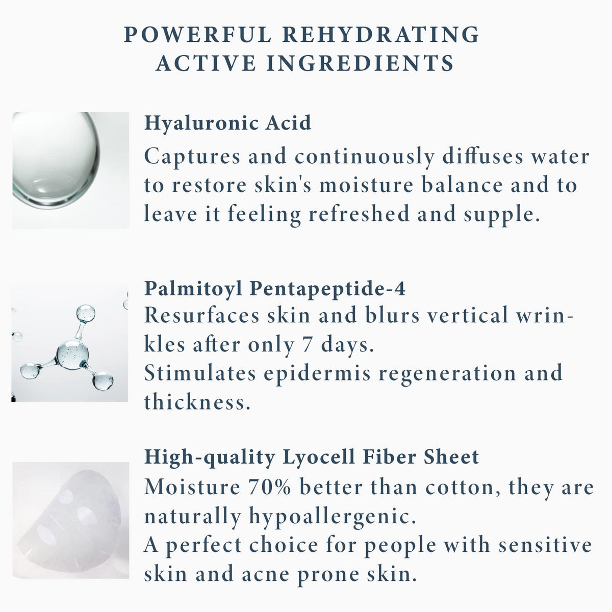 NEW ANGANCE ingredients label showing peptide blend and gentle formulation