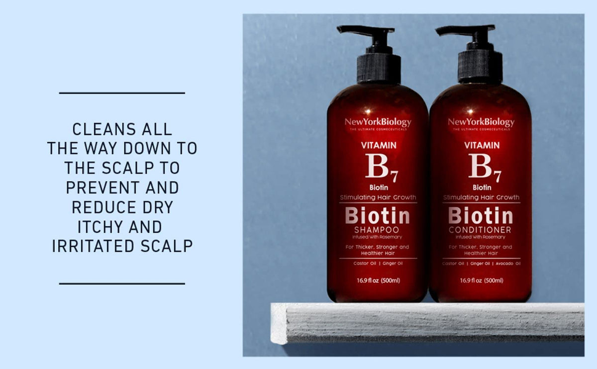 NEW YORK BIOLOGY conditioner texture close-up showing creamy hydration and smoothing benefit