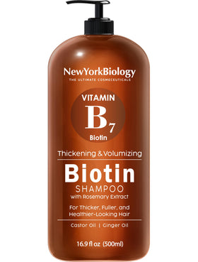 NEW YORK BIOLOGY front packaging showing bottle and branding benefit: clear product identity