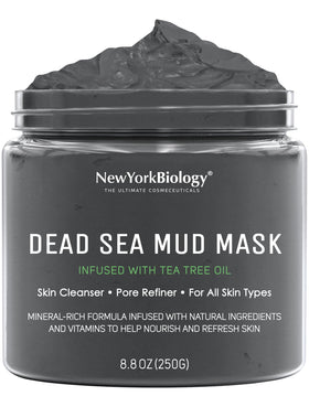 New York Biology front jar view showing product and calming benefit