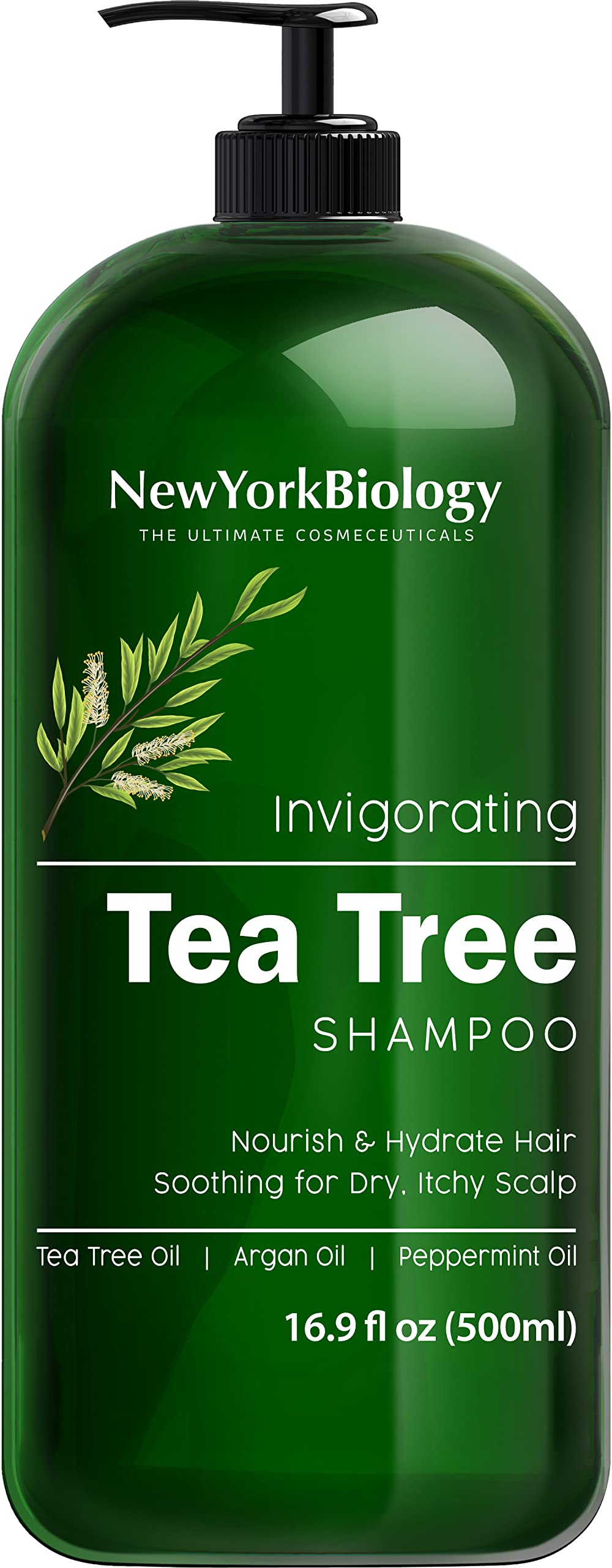 New York Biology bottle front view showing label and size benefit clarity