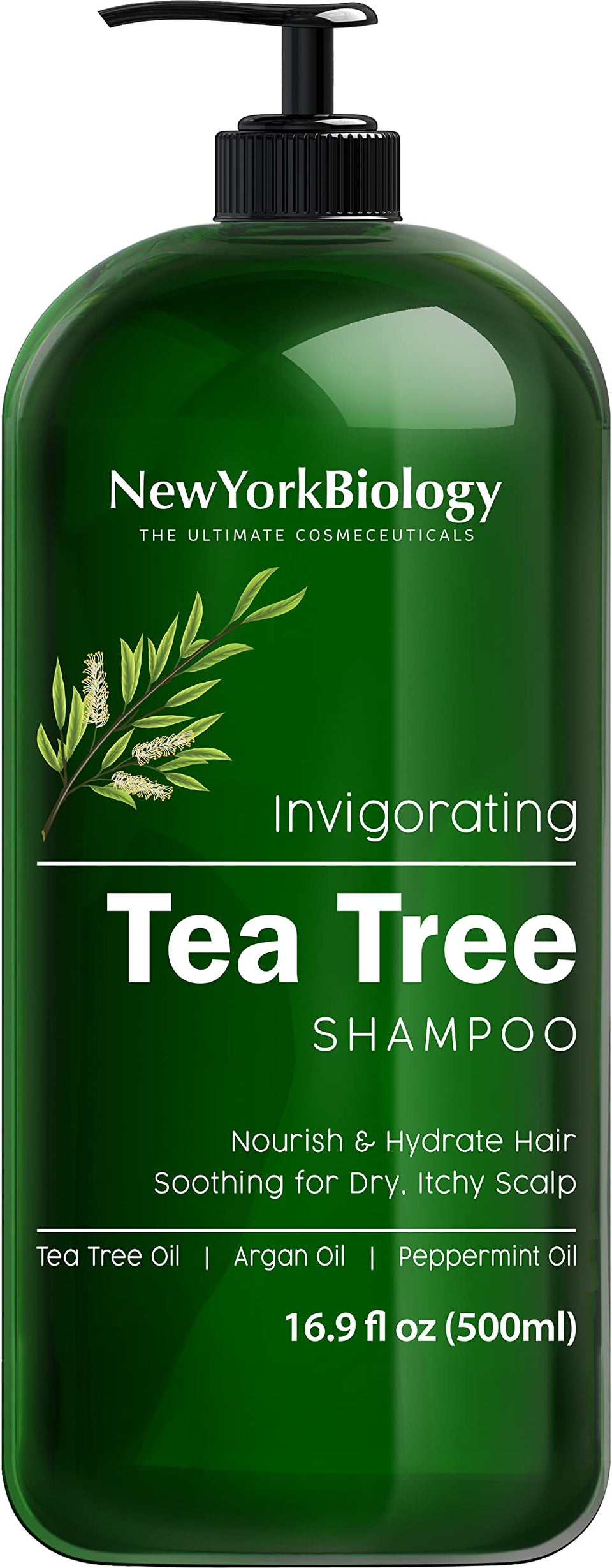 New York Biology bottle front view showing label and size benefit clarity