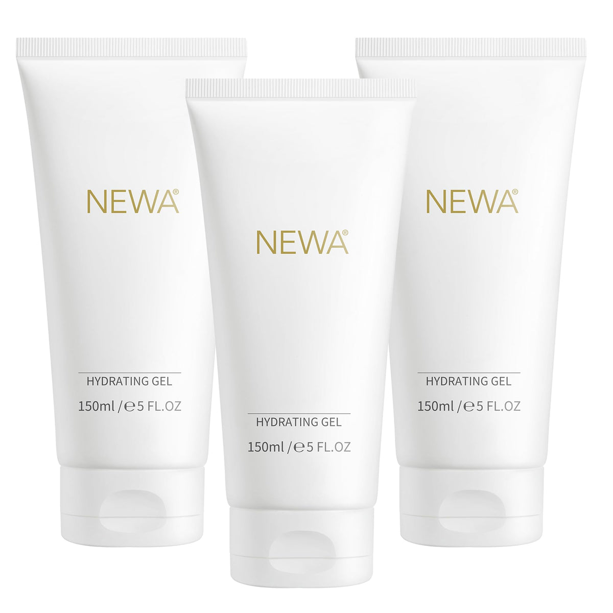 NEWA front packaging showing gel tube and brand for clear product ID