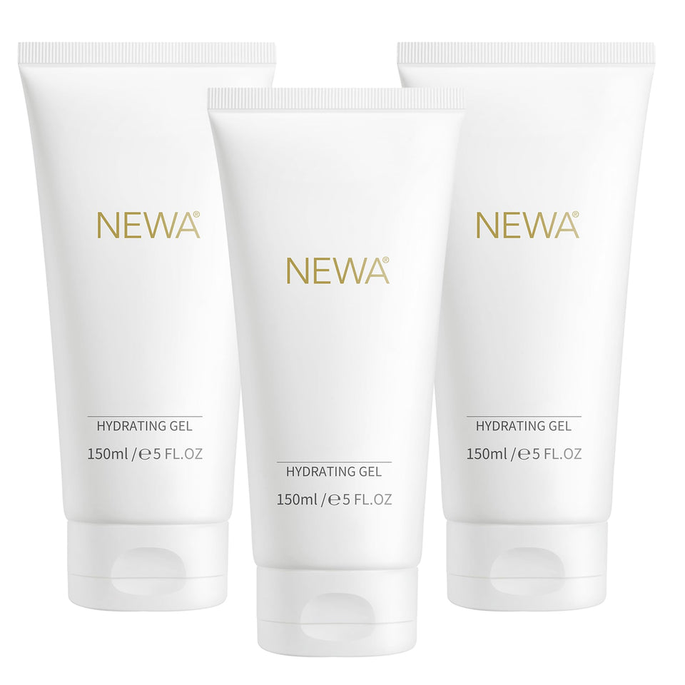 NEWA front packaging showing gel tube and brand for clear product ID