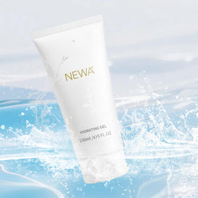 NEWA gel used during facial treatment, improves glide and comfort benefit