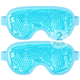 NEWGO front packaging showing blue eye mask and two-pack convenience benefit