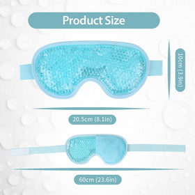 NEWGO eye mask in use on a person resting, providing soothing relief