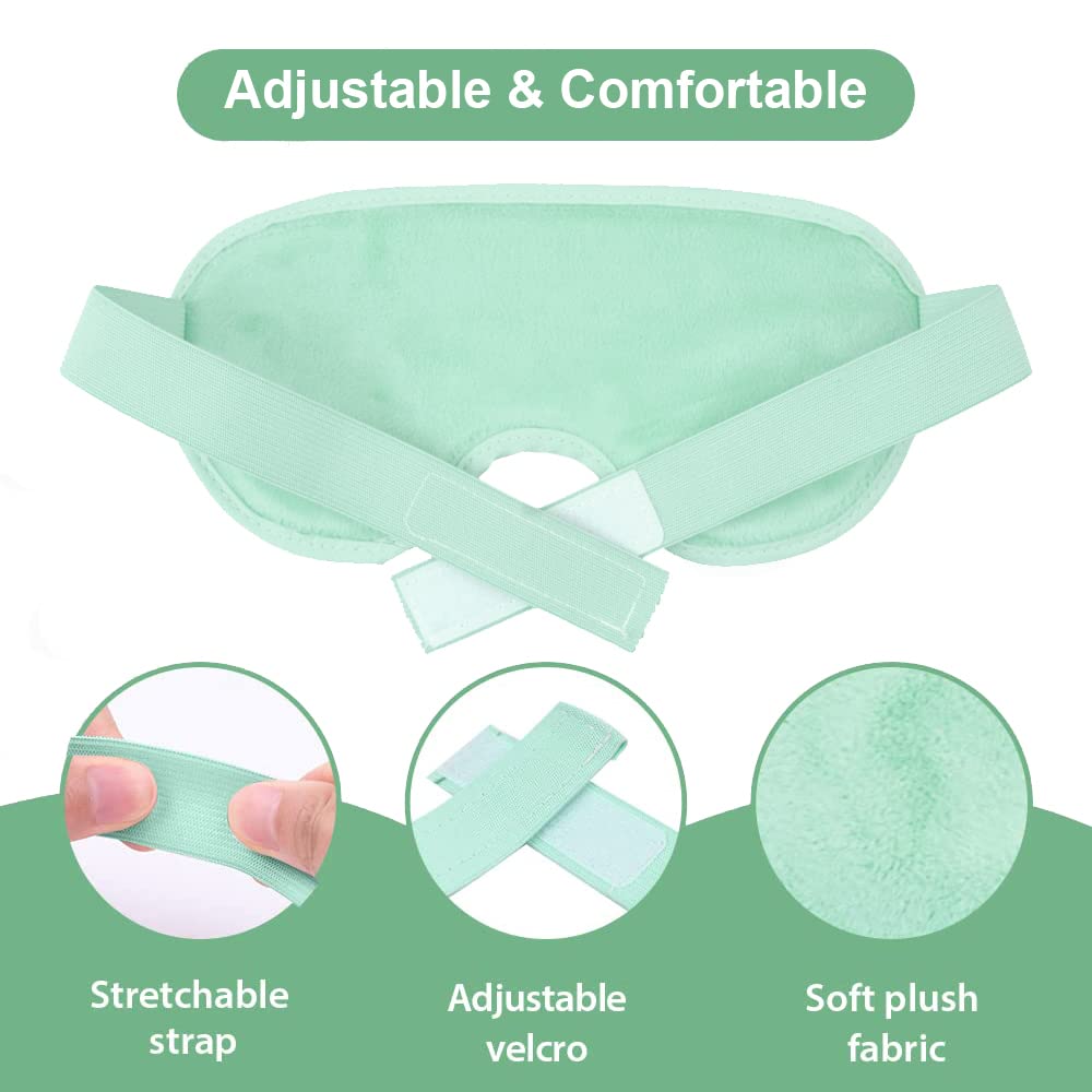 NEWGO flexible gel bending to fit facial contours for even soothing coverage