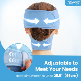 NEWGO soft silky outer fabric close-up for gentle feel on sensitive skin
