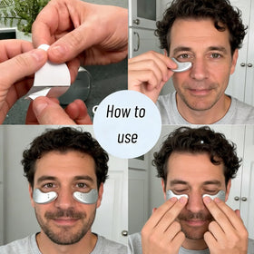 Newtiful device on bathroom counter as part of a streamlined skincare routine