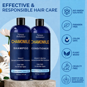 Nexon Botanics chamomile flowers ingredient focus signaling soothing