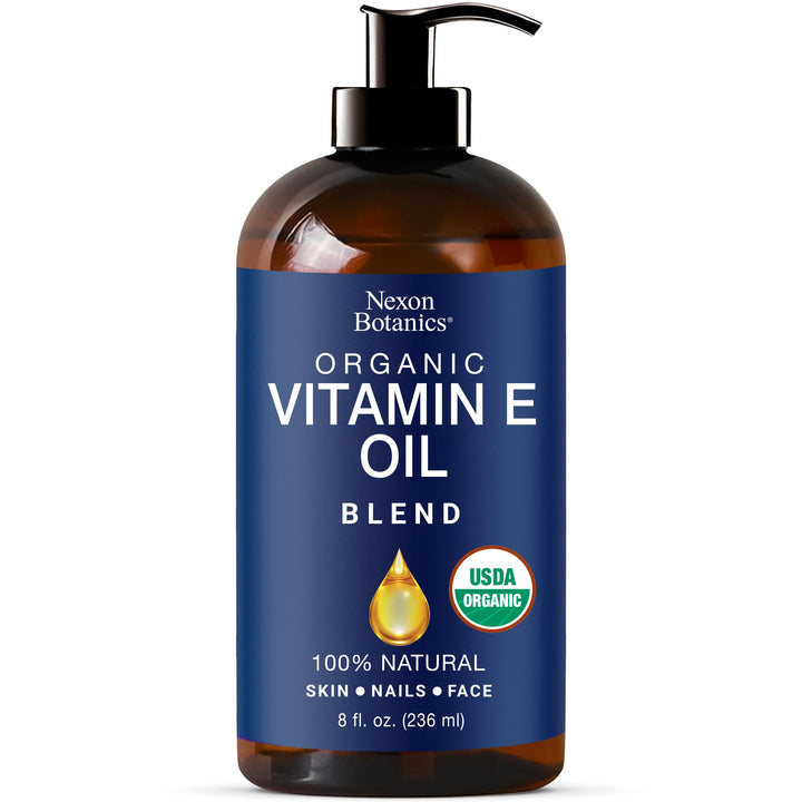 Nexon Botanics front bottle packaging showing product and size, highlights natural ingredients