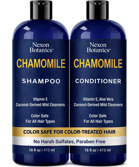 Nexon Botanics front packaging shows both bottles and benefits