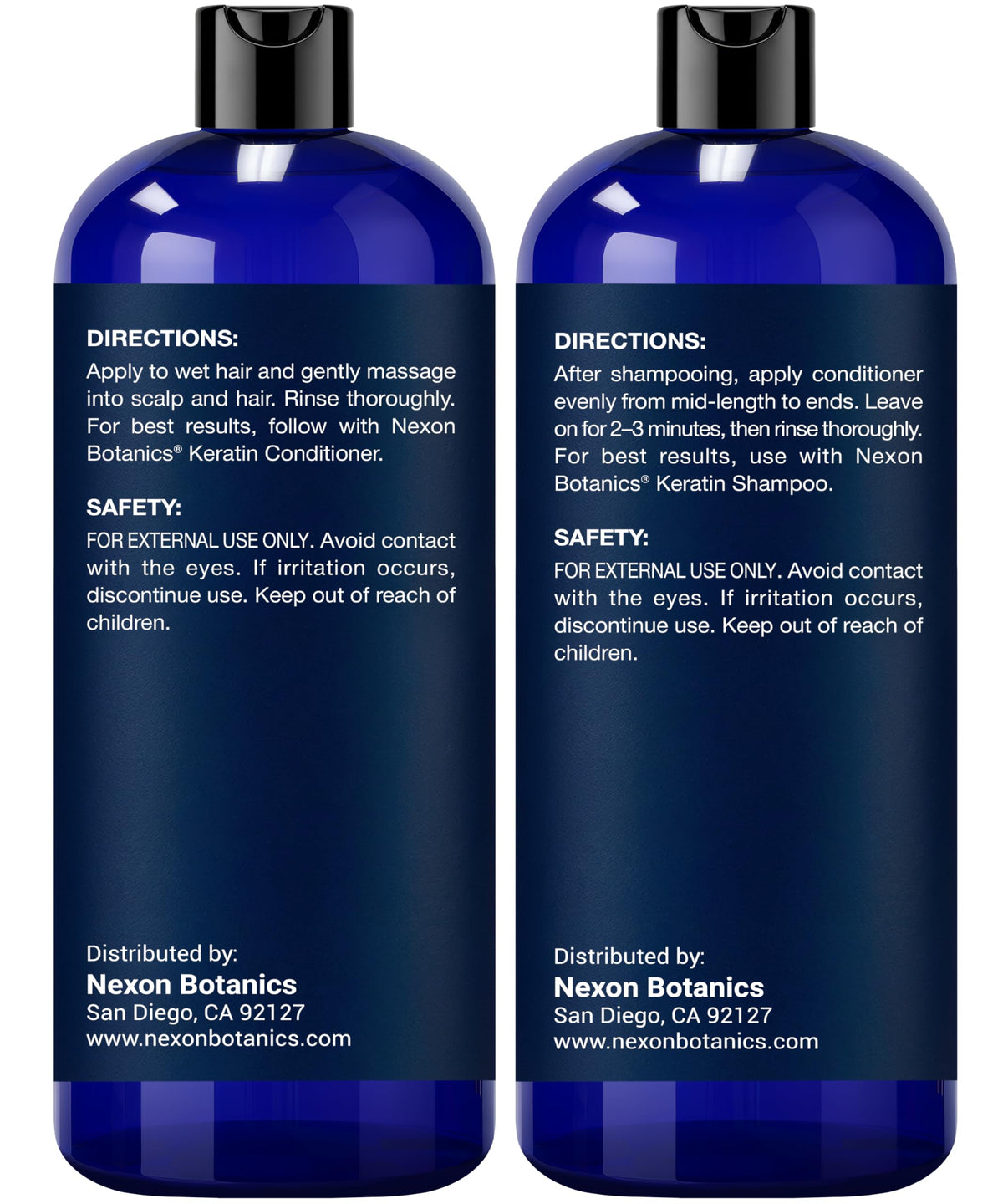 Nexon Botanics duo styled in bathroom for everyday use