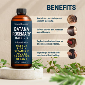 Nexon Botanics oil texture close-up highlighting lightweight absorbency benefit