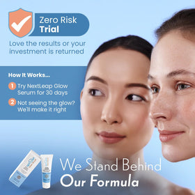 Next Leap copper peptides concept image showing collagen support benefit