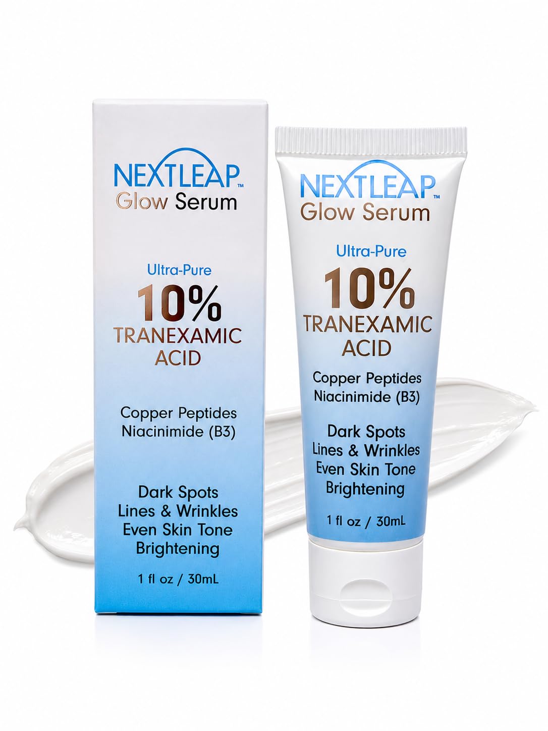 Next Leap front packaging showing product name and benefits clearly