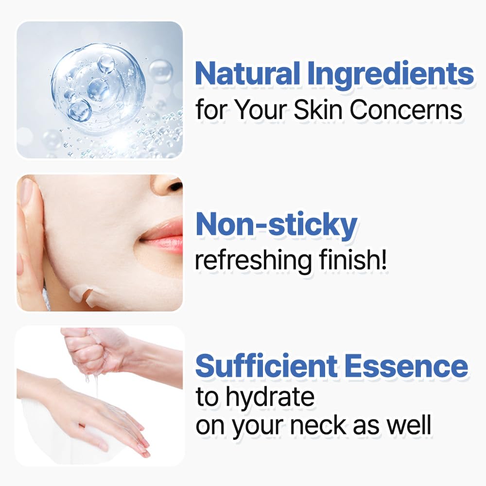 NEXTBEAU Aloe mask in hand demonstrating soothing application benefit