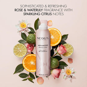 Nexxus after use on hair illustrating soft, shiny, refreshed-looking strands