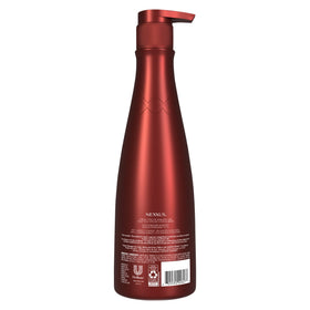Nexxus shampoo in bathroom lifestyle scene demonstrating easy daily use