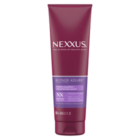 Nexxus bottle front packaging showing product and benefits