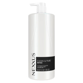 Nexxus front bottle view showing label and size for salon-ready use