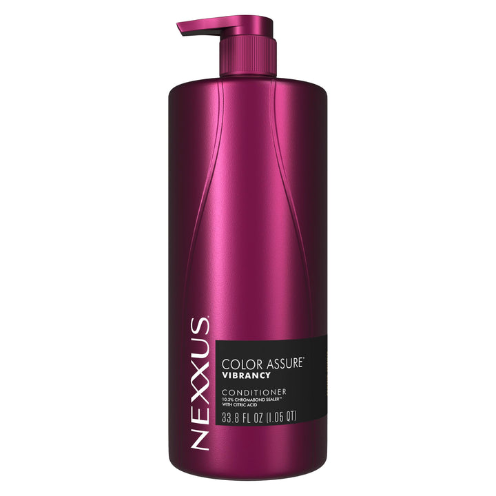 Nexxus Color Assure conditioner front packaging showing product and benefit