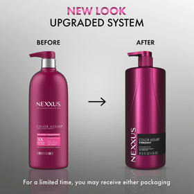 Nexxus creamy foam texture close-up illustrating gentle cleansing