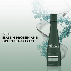 Nexxus Diametress back label detailing ingredients and usage benefits