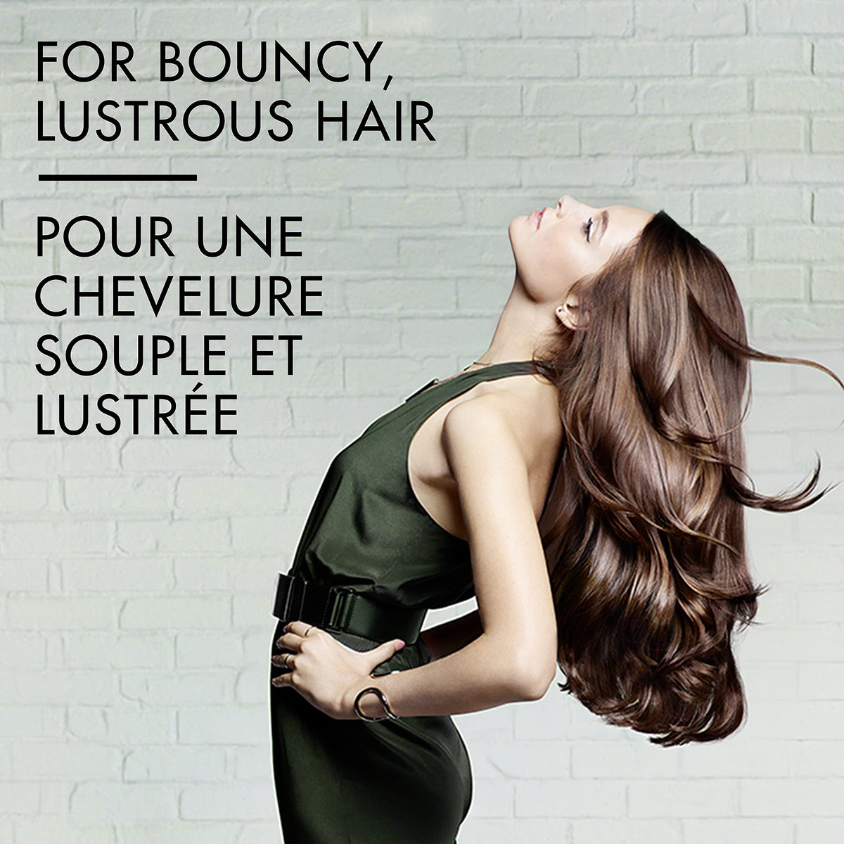 Nexxus Diametress creamy texture closeup showing lightweight nourishment benefit