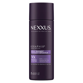 Nexxus front packaging showing tub and benefits