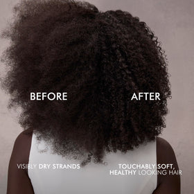 Nexxus Humectress treated hair after rinse showing smooth healthy-looking shine