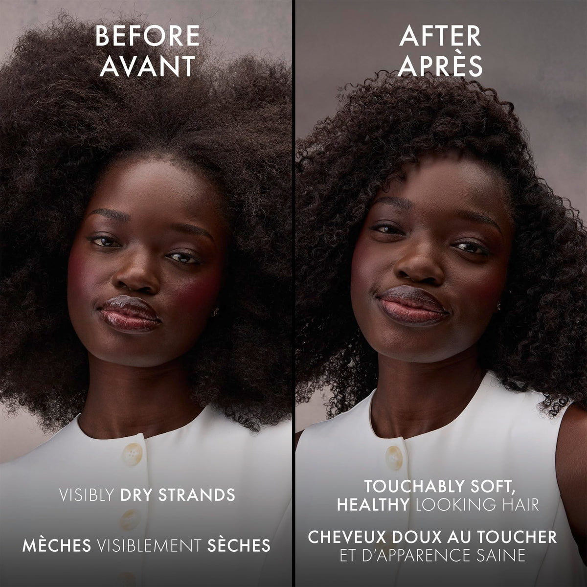 Applying Nexxus HUMECTRESS in shower to demonstrate detangling benefit