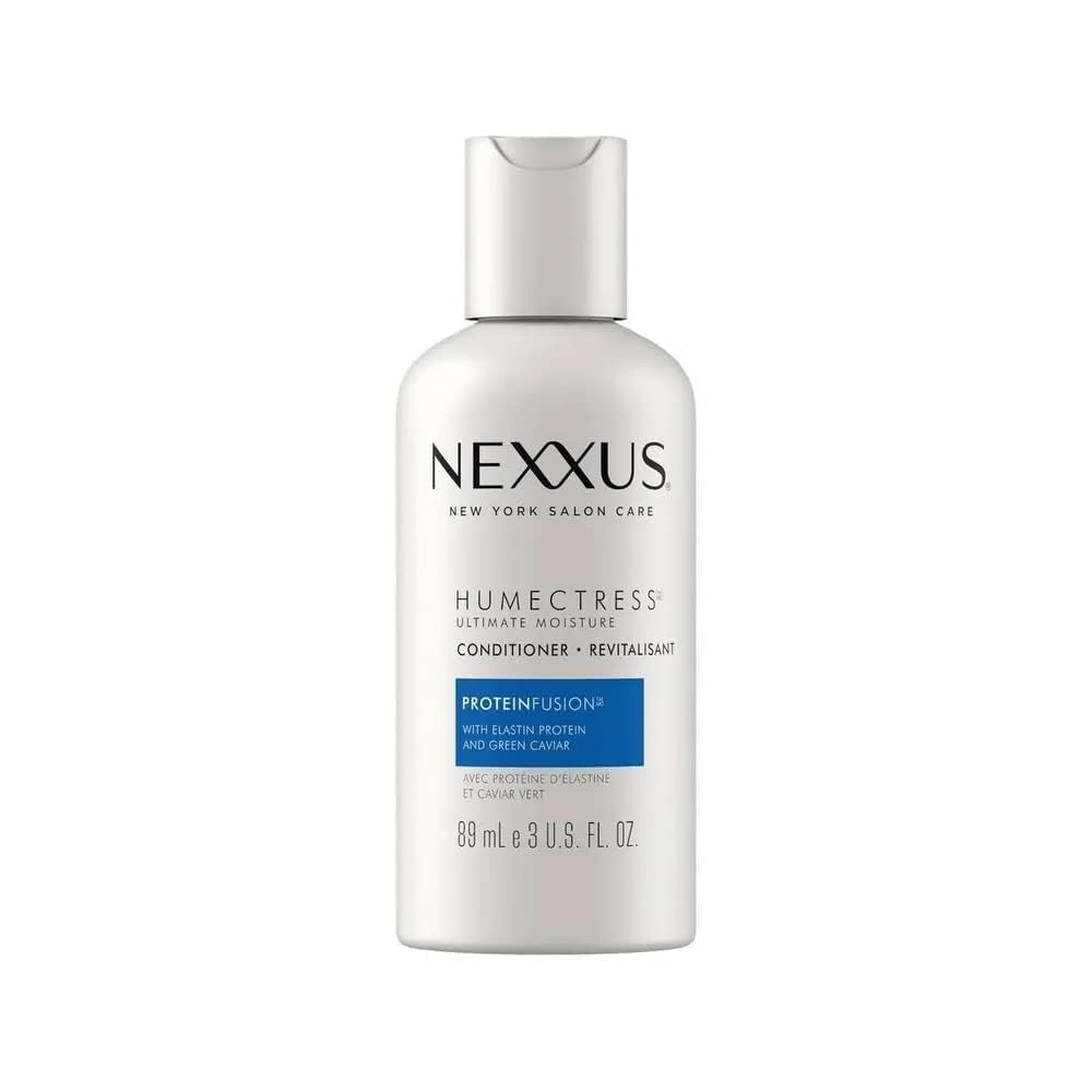 Nexxus cream texture close-up showing hydrating formula and smooth finish