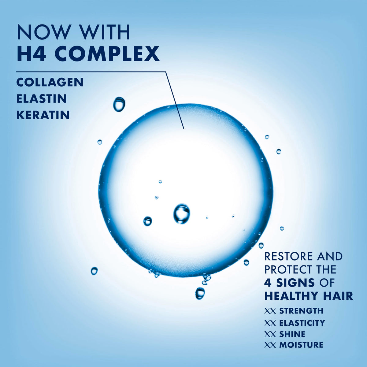 Nexxus spray texture on hand showing lightweight hydrator feel