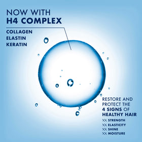 Nexxus spray texture on hand showing lightweight hydrator feel