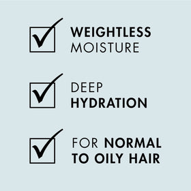 Nexxus Hydralight in-shower use demonstrating gentle cleanse and lather