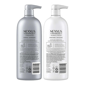 Nexxus in-shower use with lather demonstrating gentle cleansing and moisture