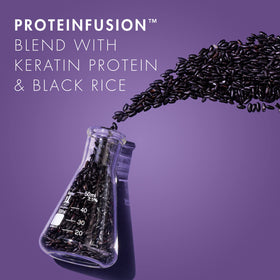 Nexxus ingredient close-up of serine amino acid boosting strength