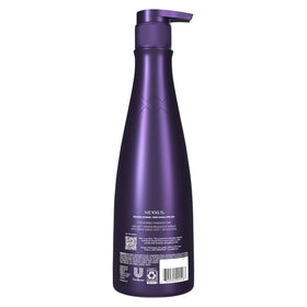 Nexxus KERAPHIX pump close-up highlighting easy dispensing advantage