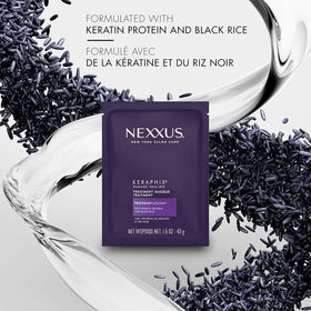 Nexxus used in salon styling scene for professional-looking finish